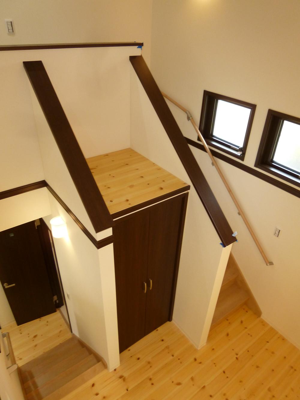 Building plan example (introspection photo). ○ stairs ・ Storage ○