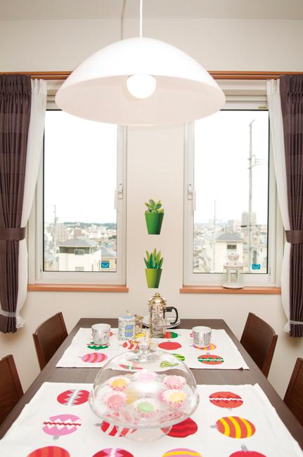 Sendai city views. It has dining (November 2013) Shooting