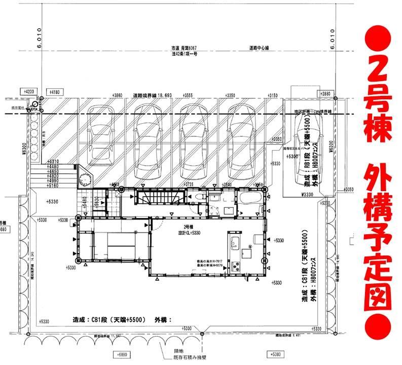 Other. Building 2 outside the structure plan view