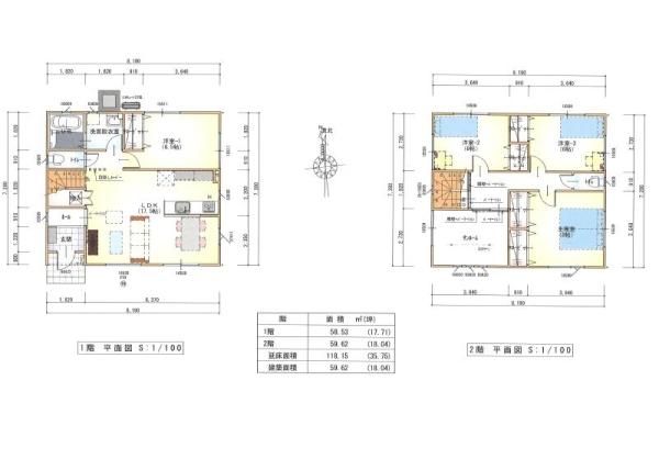 Floor plan. 27,800,000 yen, 4LDK, Land area 165.59 sq m , Building area 118.15 sq m