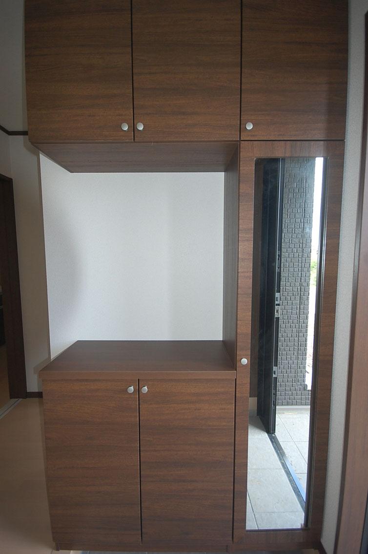 Receipt. Cupboard Example of construction