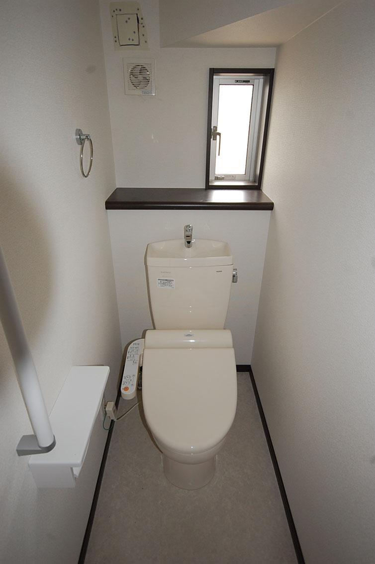 Toilet. Example of construction