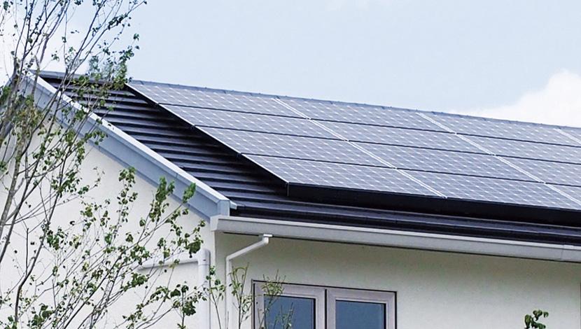 Power generation ・ Hot water equipment. Solar power panel mounted. Friendly is living in households in the "make" "Use," "extra minute save". No.  No. .