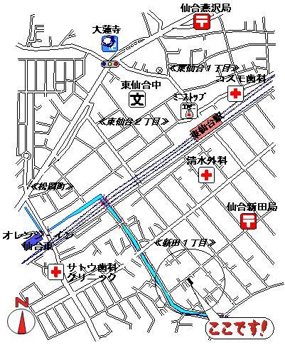 Local guide map. Information map