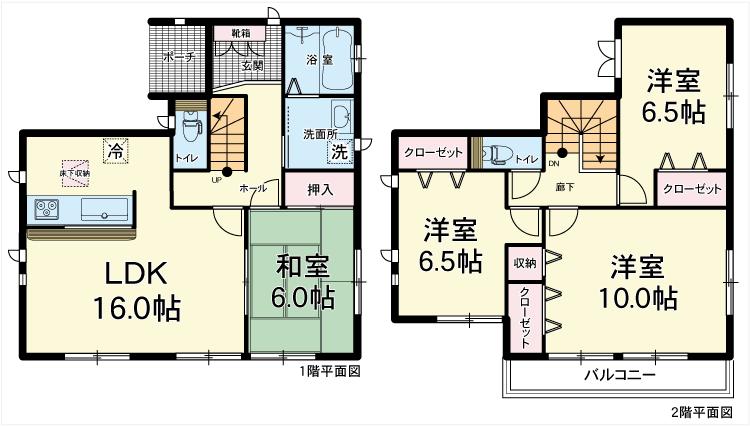 Floor plan. 25,800,000 yen, 4LDK, Land area 151.4 sq m , Building area 106.82 sq m floor plan