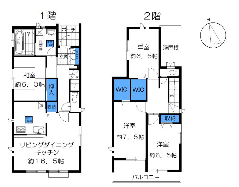 Floor plan. 25,800,000 yen, 4LDK, Land area 178.65 sq m , Building area 105.98 sq m