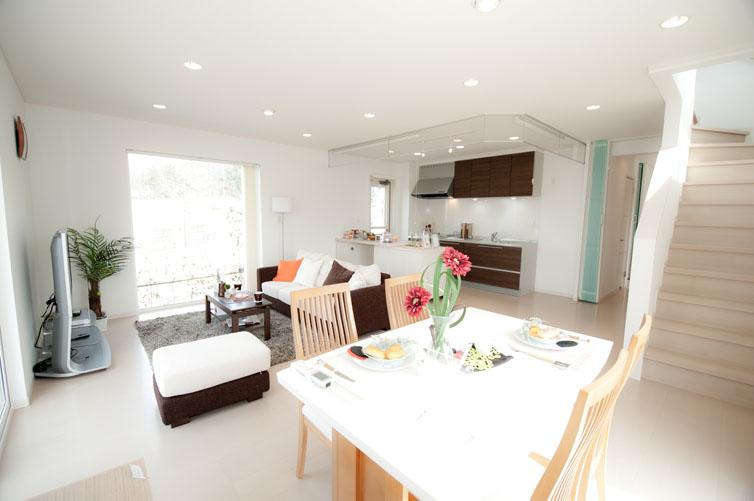 Same specifications photos (living). Example of construction Popular living stairs