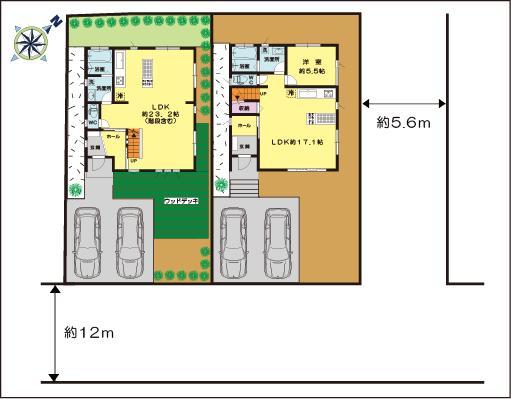 The entire compartment Figure. All two buildings Registration order