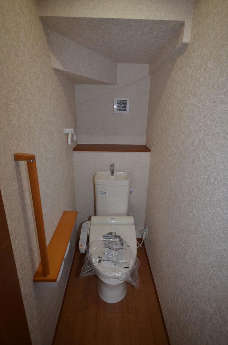Toilet. Example of construction