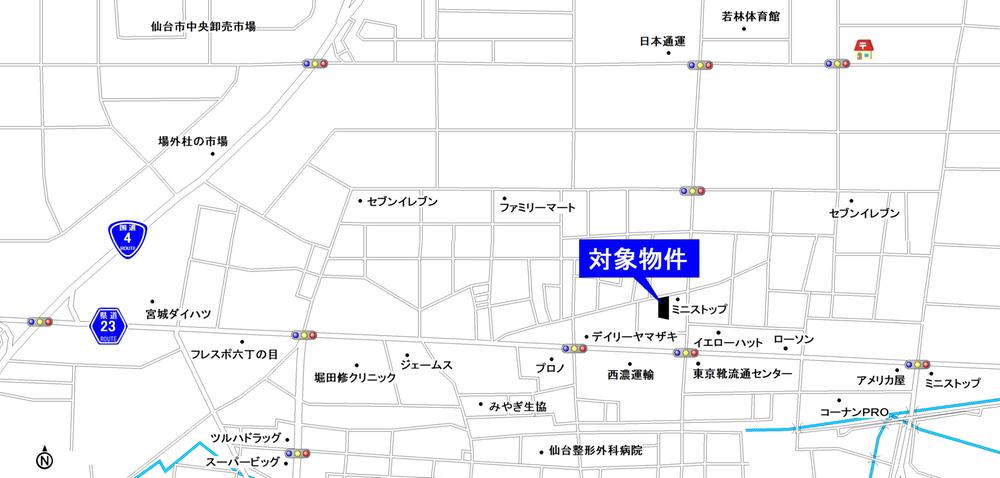 Local guide map. Information map