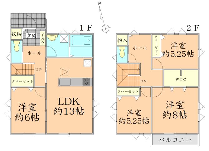 Floor plan. 37,800,000 yen, 4LDK + S (storeroom), Land area 155.02 sq m , Building area 99.78 sq m