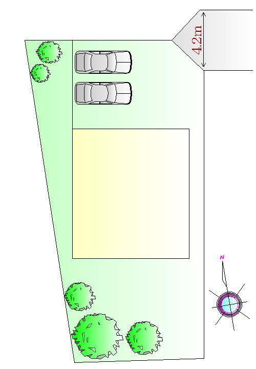 Compartment figure. 31,800,000 yen, 4LDK, Land area 199.36 sq m , Building area 105.99 sq m