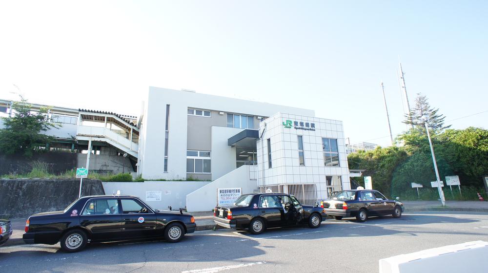 station. JR 880m to the "east Shiogama" station