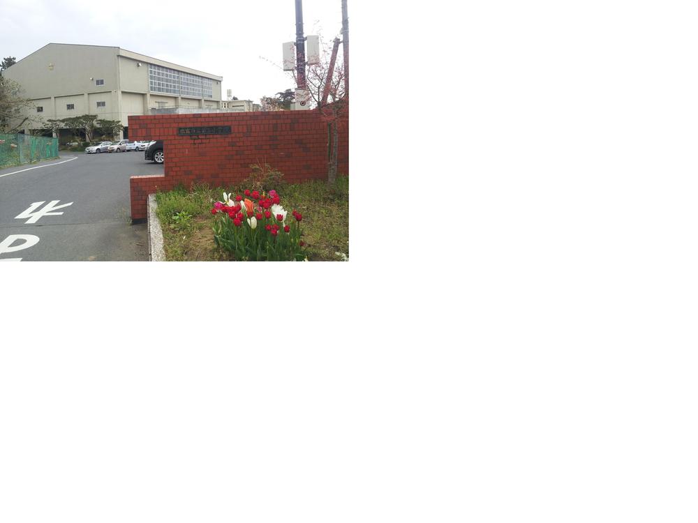 Primary school. Shiogama 443m until the second elementary school