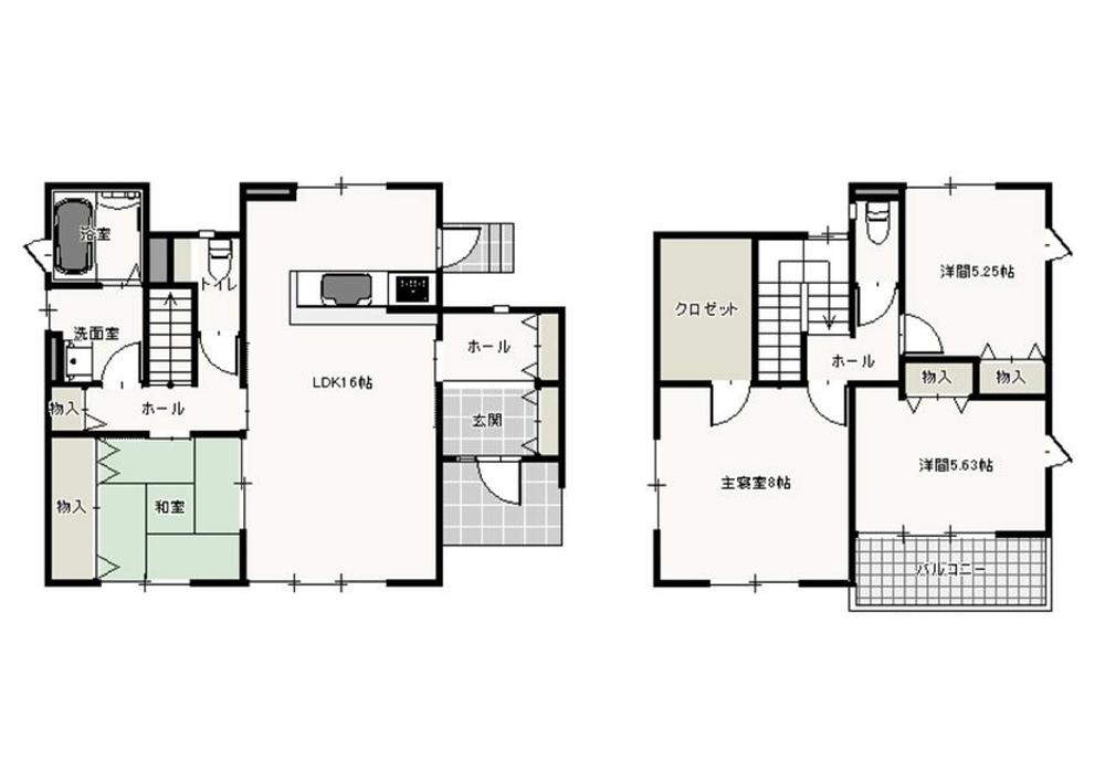 Floor plan. 29,800,000 yen, 4LDK, Land area 164.22 sq m , Building area 103.92 sq m
