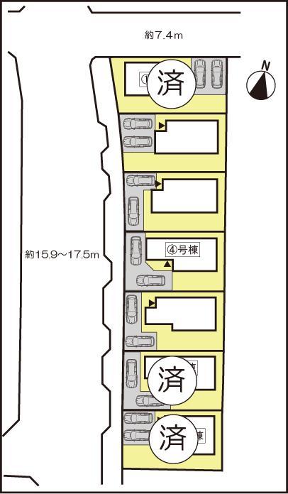 The entire compartment Figure. The remaining 4 buildings subscription order with ground guarantee 4 Building