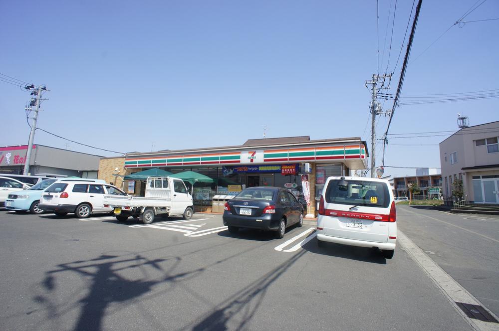 Convenience store. Seven-Eleven Tagajo main telephone number 800m up to 5-chome