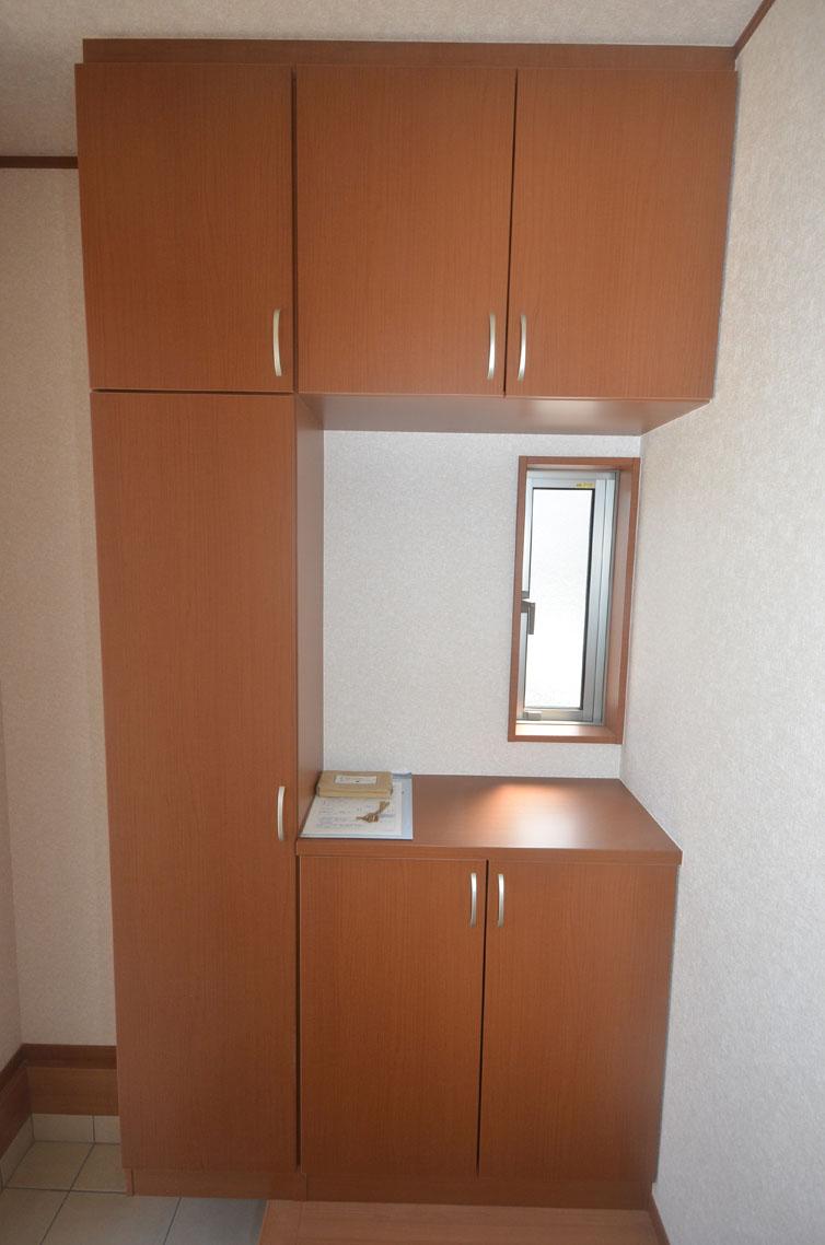 Receipt. Cupboard Example of construction