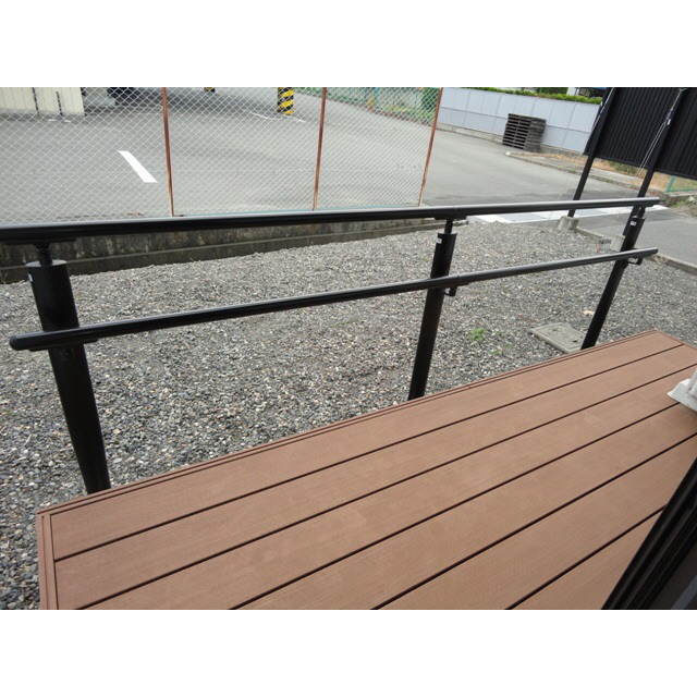 Balcony. The first floor of the photos