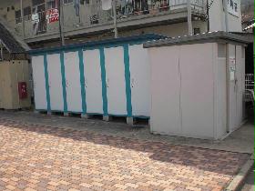 Other. Convenient on-site garbage station