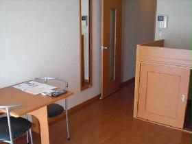 Living and room. Desk can also be folded.