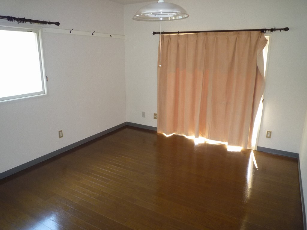 Living and room. Photo corner room (no side windows)