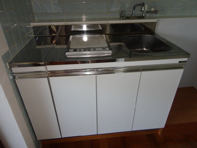 Kitchen. IH stove with a kitchen.