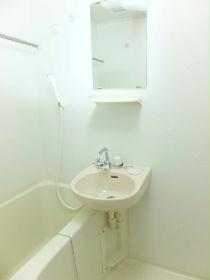 Bath. With bathroom dryer