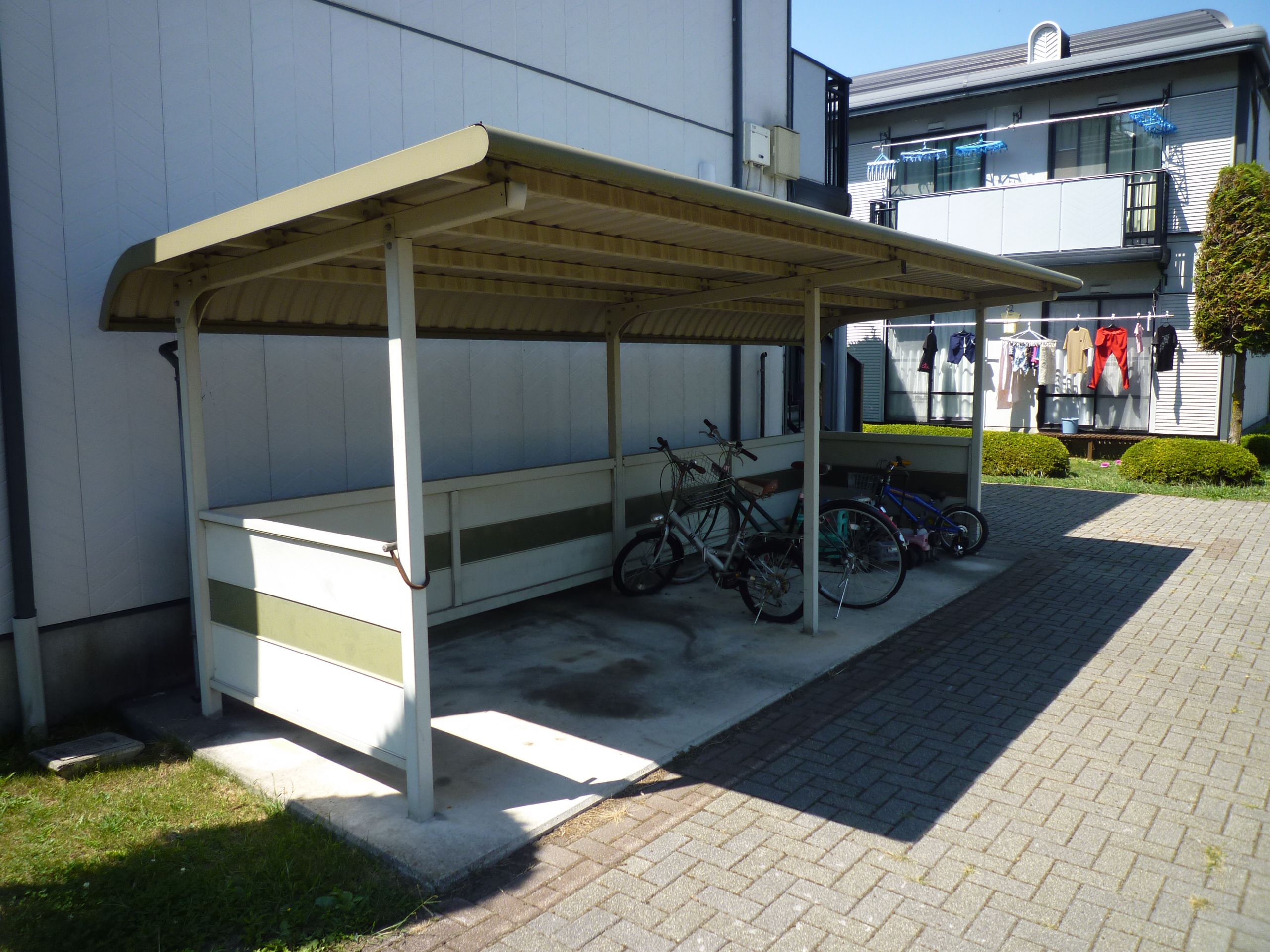 Other common areas. Bicycle-parking space
