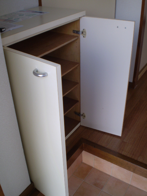 Entrance. Shoe box equipped