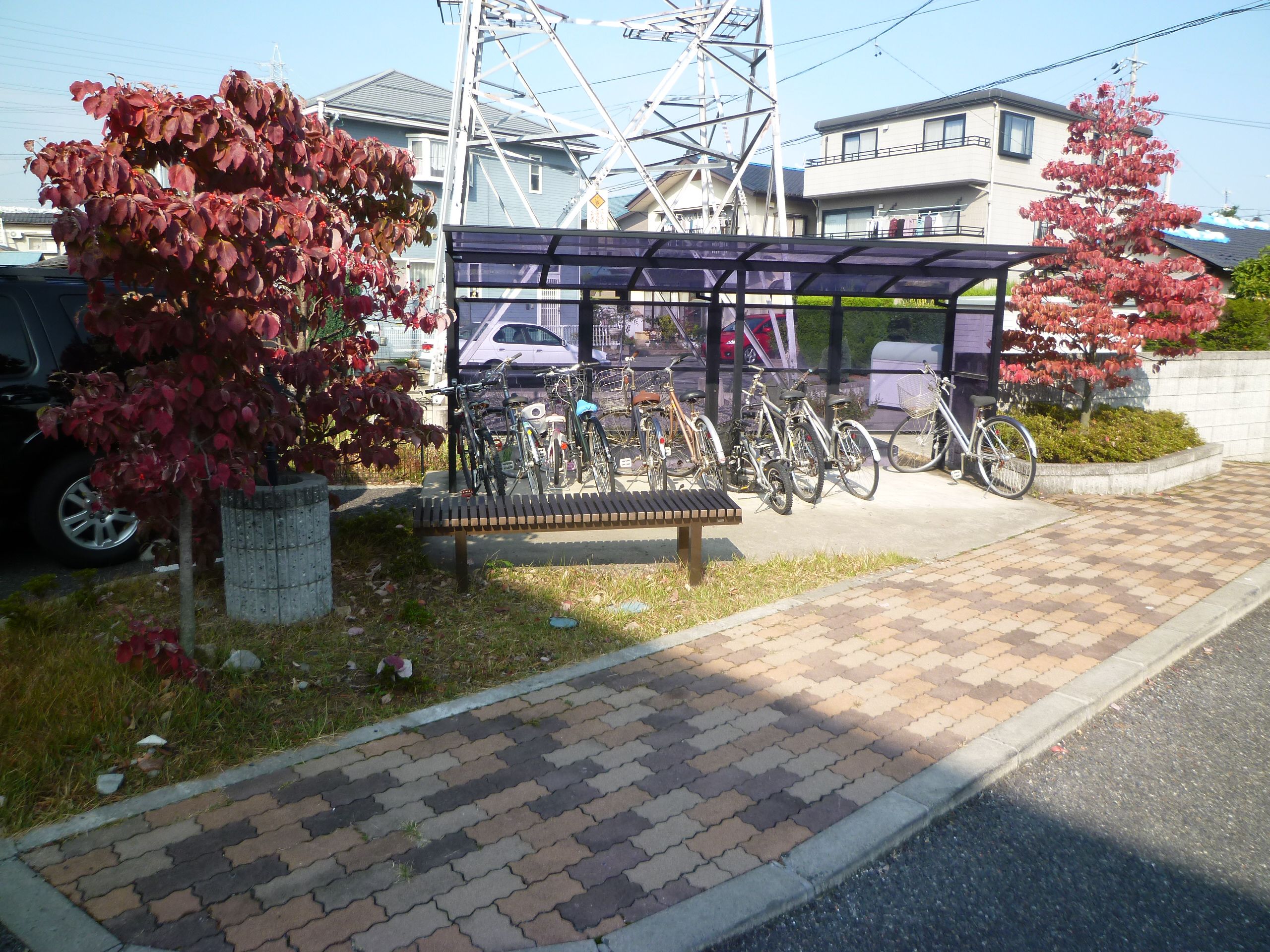 Other common areas. Bicycle-parking space
