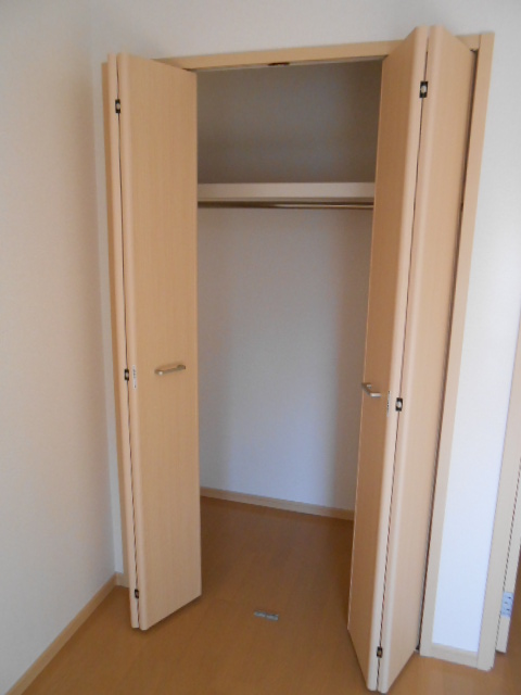 Receipt. Room inside the storage (closet)