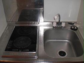 Kitchen. Worry of fire! IH is with a cooking heater