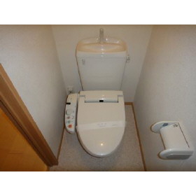 Toilet. With Washlet