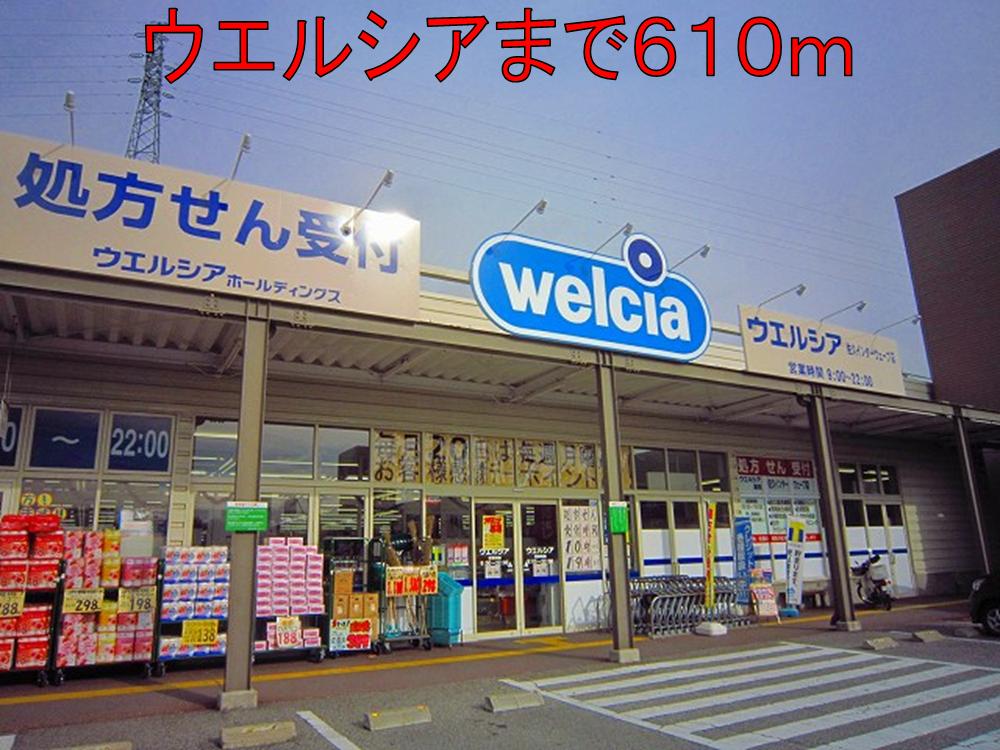 Dorakkusutoa. Uerushia Saku Inter shop 610m until (drugstore)