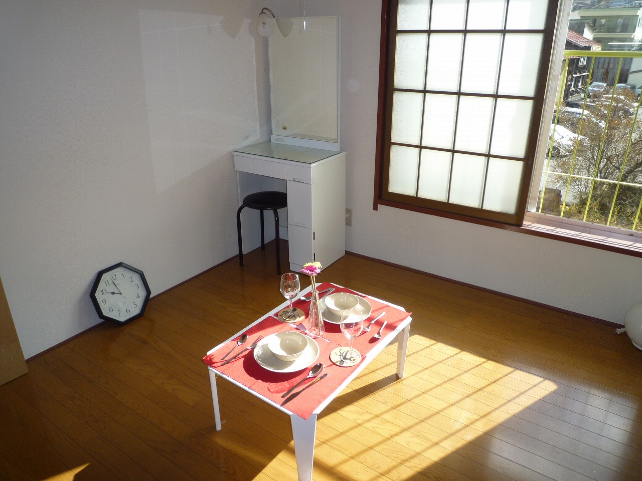 Living and room. model room