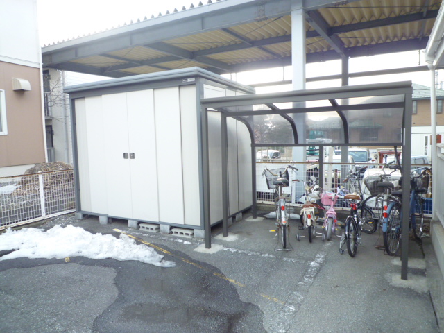 Other common areas. Bicycle-parking space