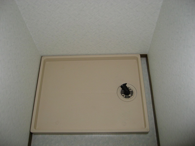 Washroom. Washing machine Storage