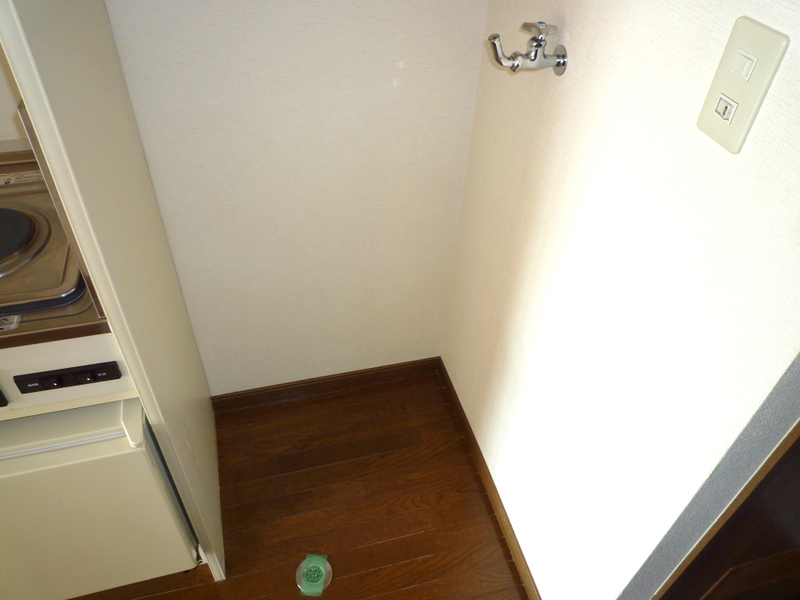 Other room space. Washing machine Storage