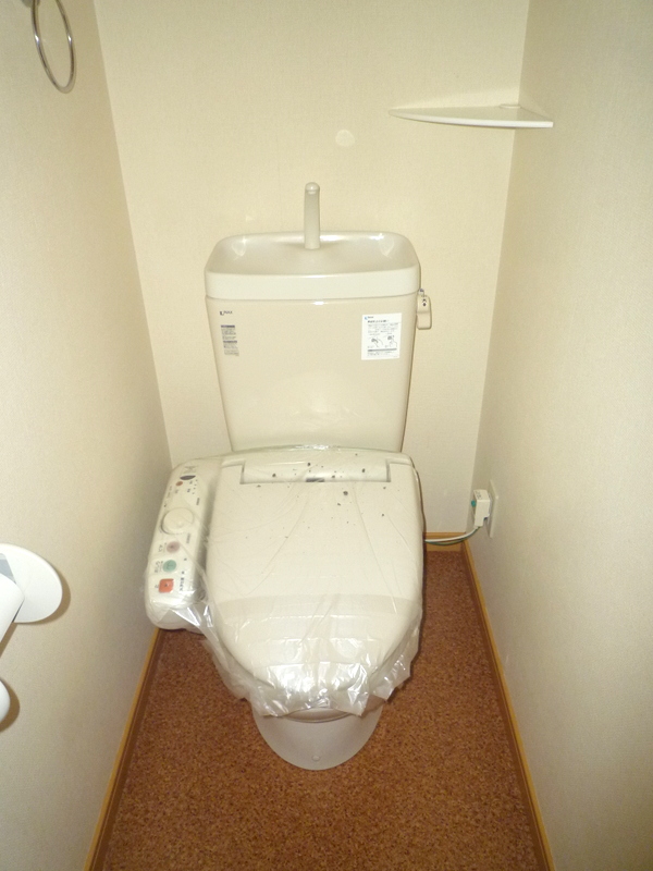 Toilet. Warm water washing toilet seat