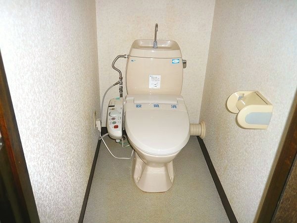 Toilet. We put shower toilet