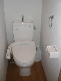 Toilet. With Washlet