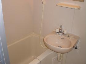 Bath. With bathroom dryer