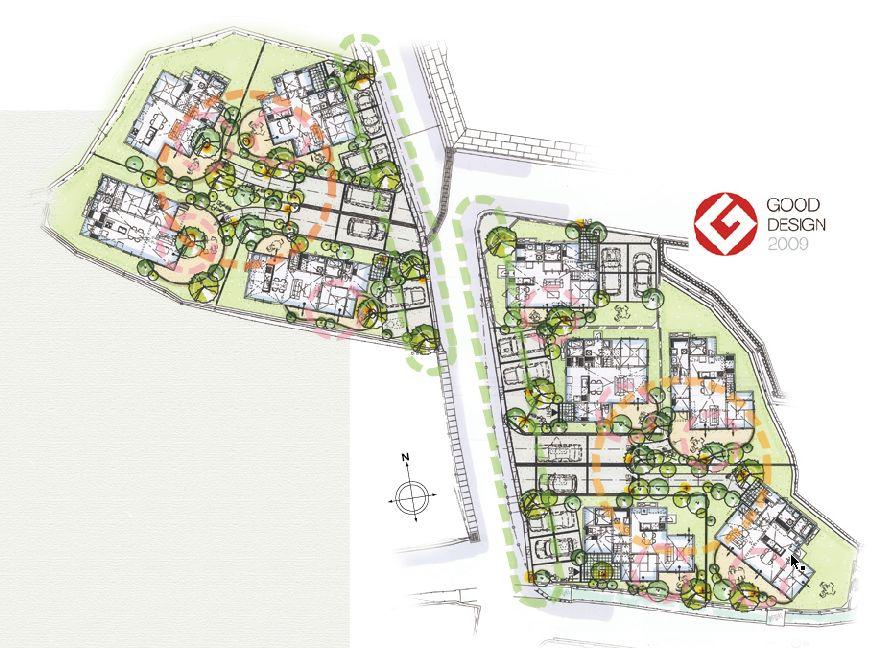 The entire compartment Figure. Installed outside lounge to all 9 compartments each mansion