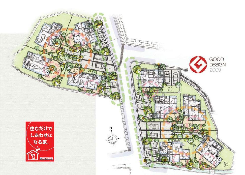 Cityscape Rendering. 9 family of the city