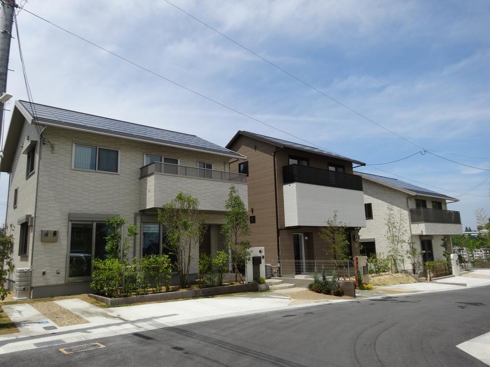 Building plan example (exterior photos). 27 ~ No. 29 land model house (May 31, 2013 shooting)