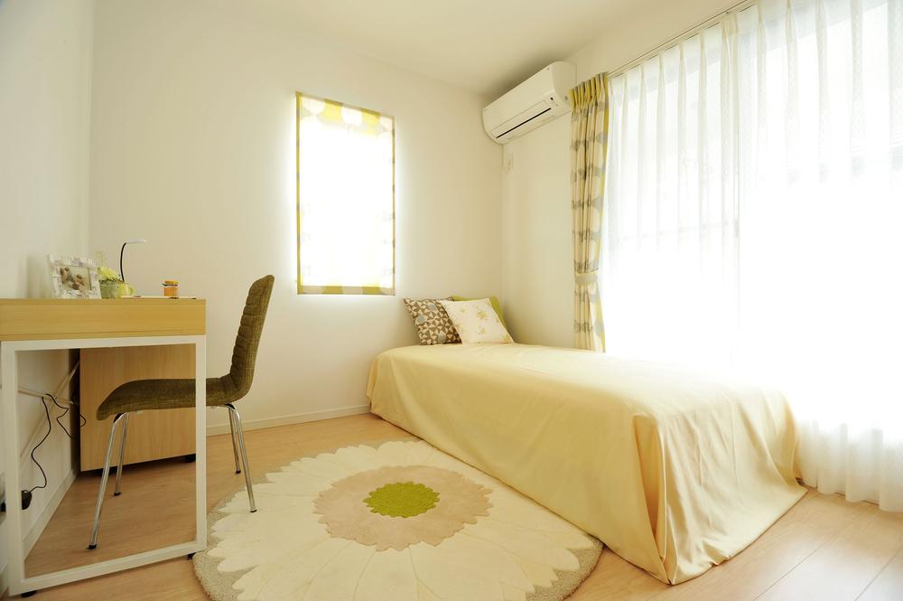 Building plan example (introspection photo). Model house Western-style