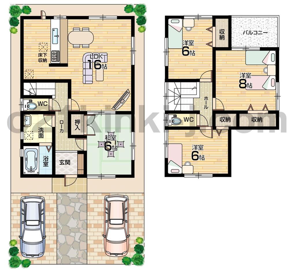 Floor plan. (No. 1 point), Price 31,800,000 yen, 4LDK, Land area 215.08 sq m , Building area 103.5 sq m