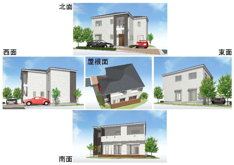 Other building plan example. What building is OK because the site is also 408 square meters Building conditions can be traded even "no". 
