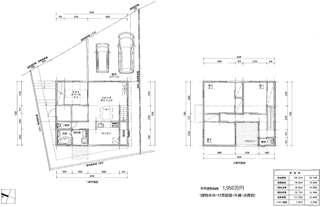 Building plan example (floor plan). Building plan example (No. 3 locations) Building Price      18 million yen (outside 構別), Building area 111.79 sq m